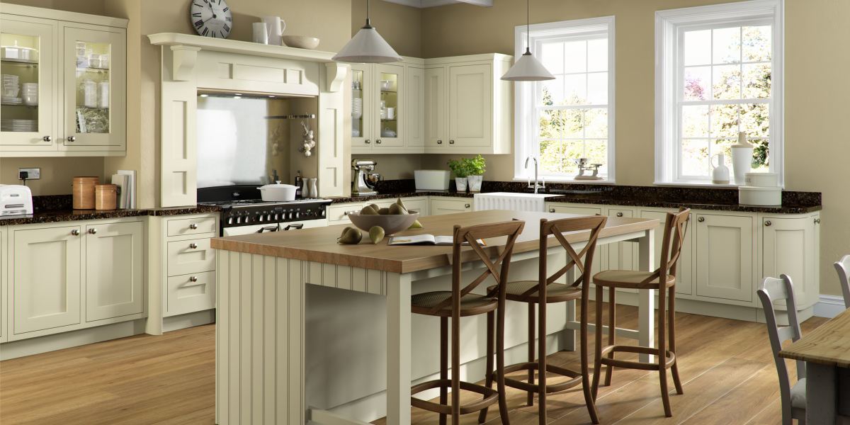 Baystone in-frame Shaker Painted Kitchen