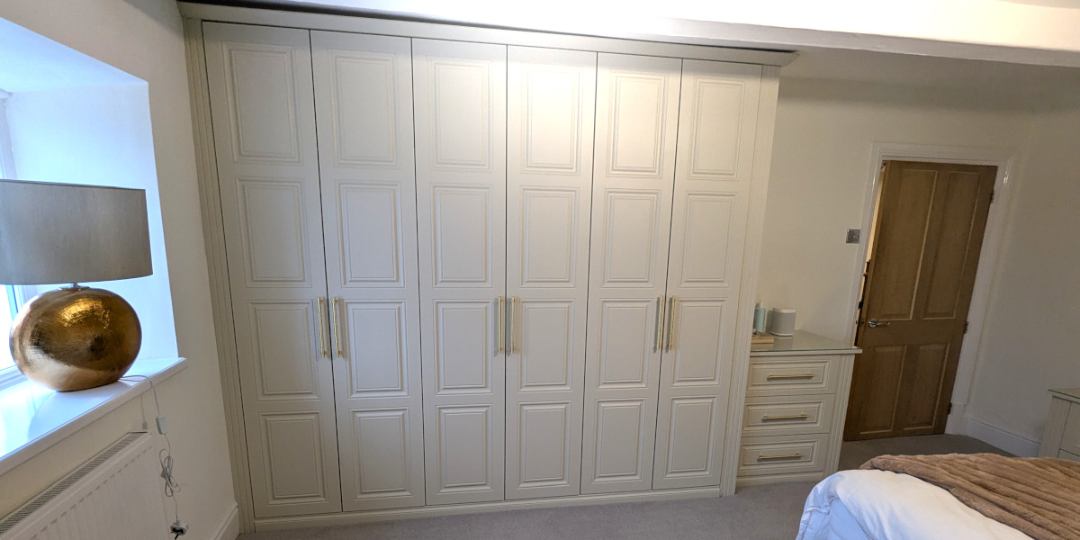 Harrington 4 panel bedroom wardrobes in Mossley